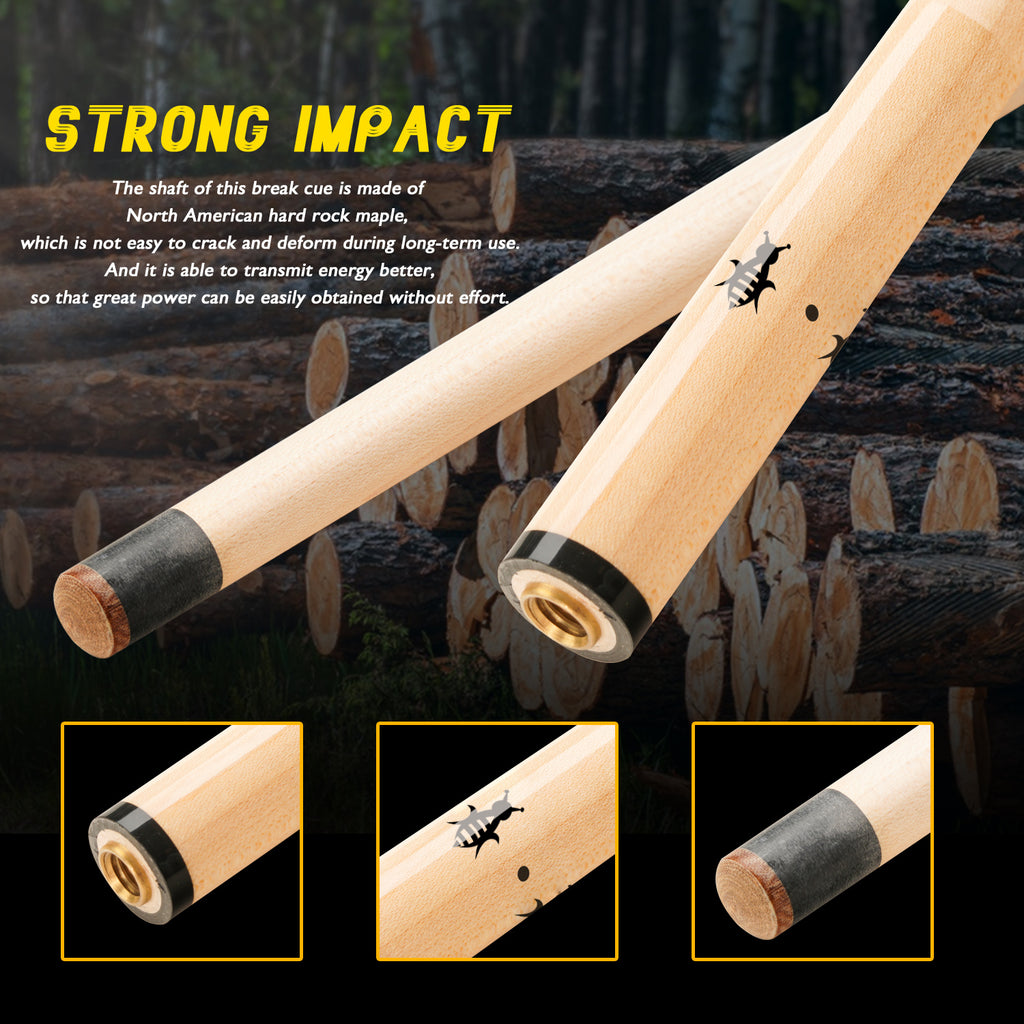 Zokue Break Cue Red